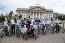 Сотрудники ЗапСибНИИГГ приняли участие в XV велофестивале, посвящённом Дню России 