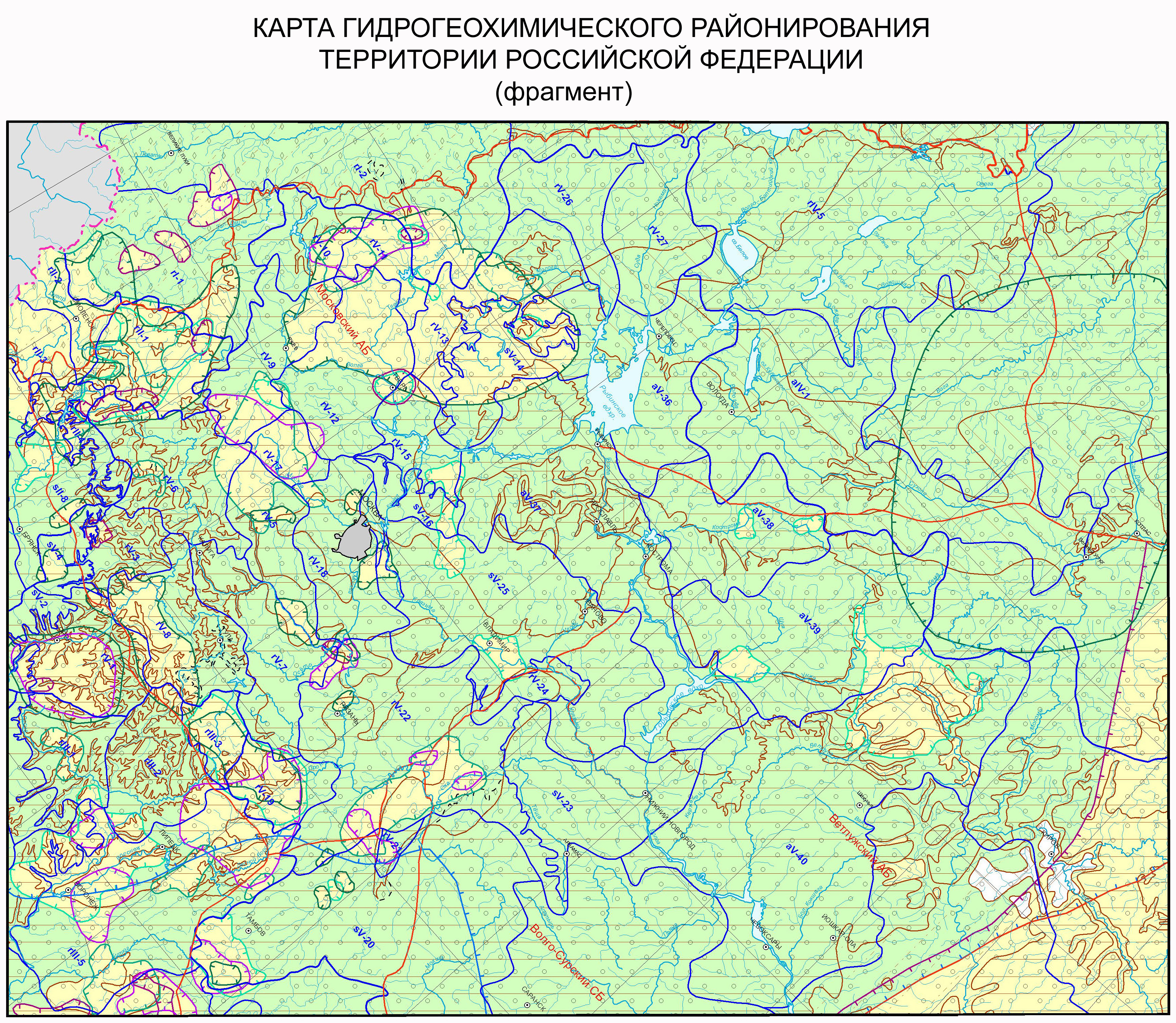 реки центральной россии