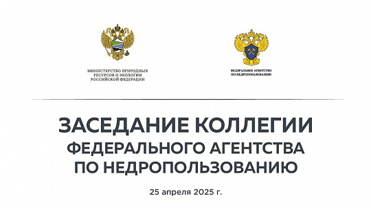 25 апреля в ВИМС состоялось заседание Коллегии Роснедр 
